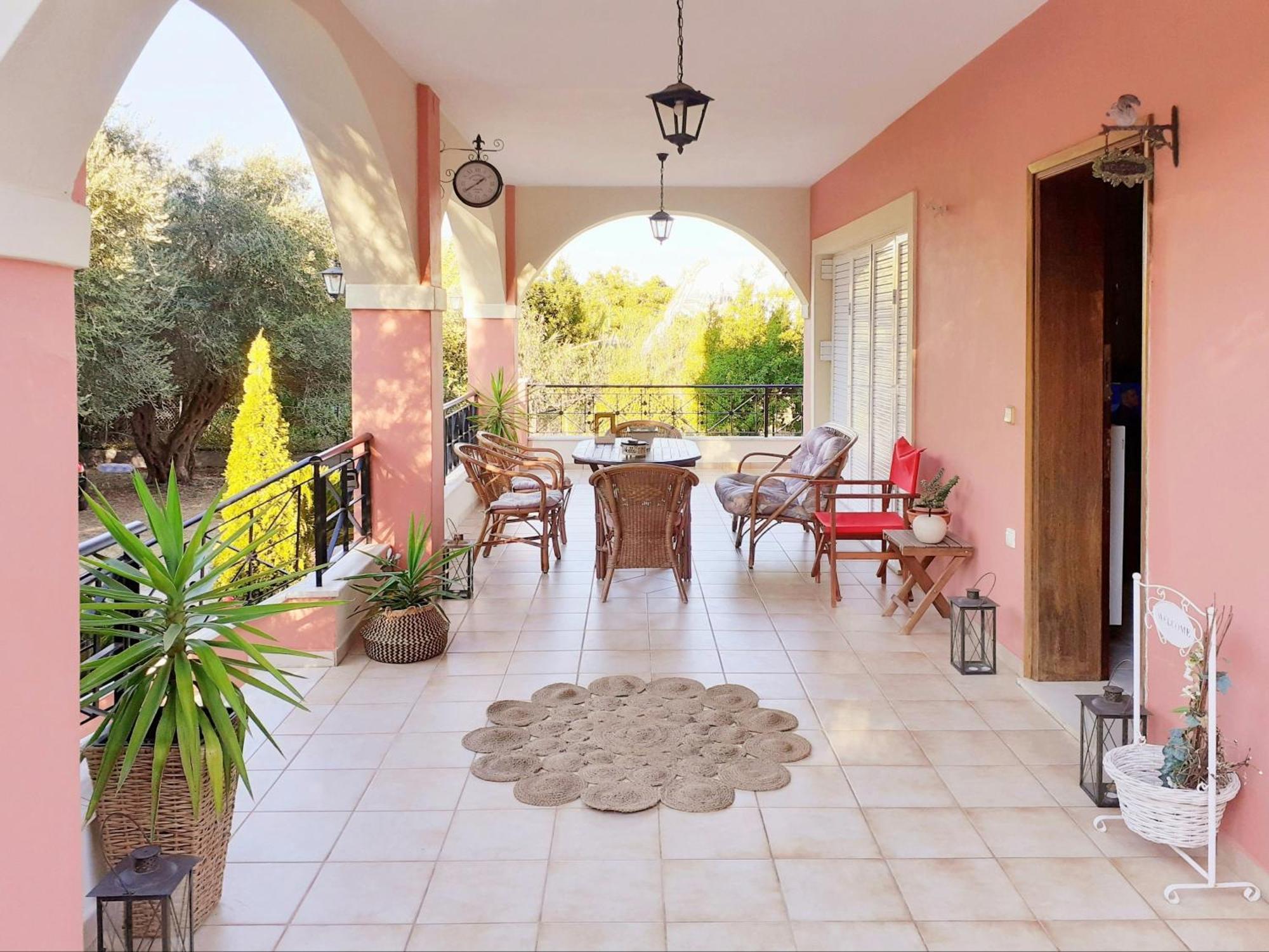 Villa Valia Seaside Ipsos Exterior photo